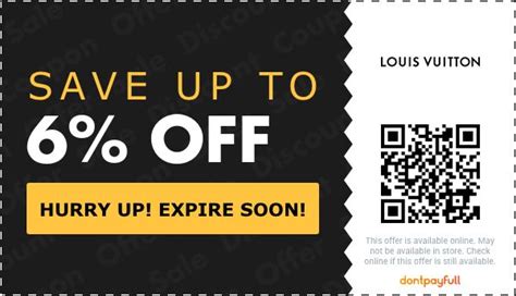 louis vuitton printable coupon|louis vuitton coupon 2024.